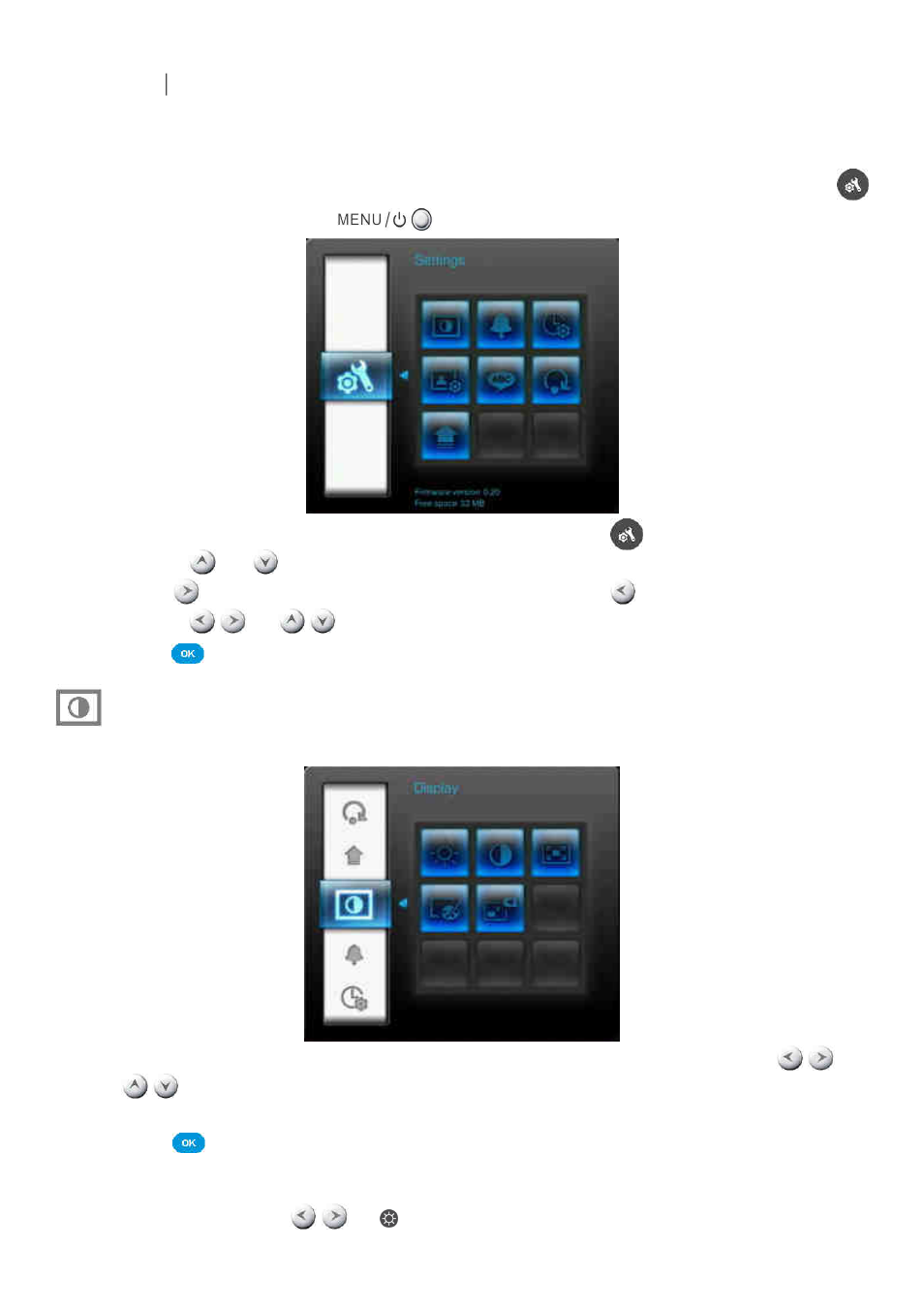 Settings | Transcend Information TS2GPF730W-J User Manual | Page 28 / 37