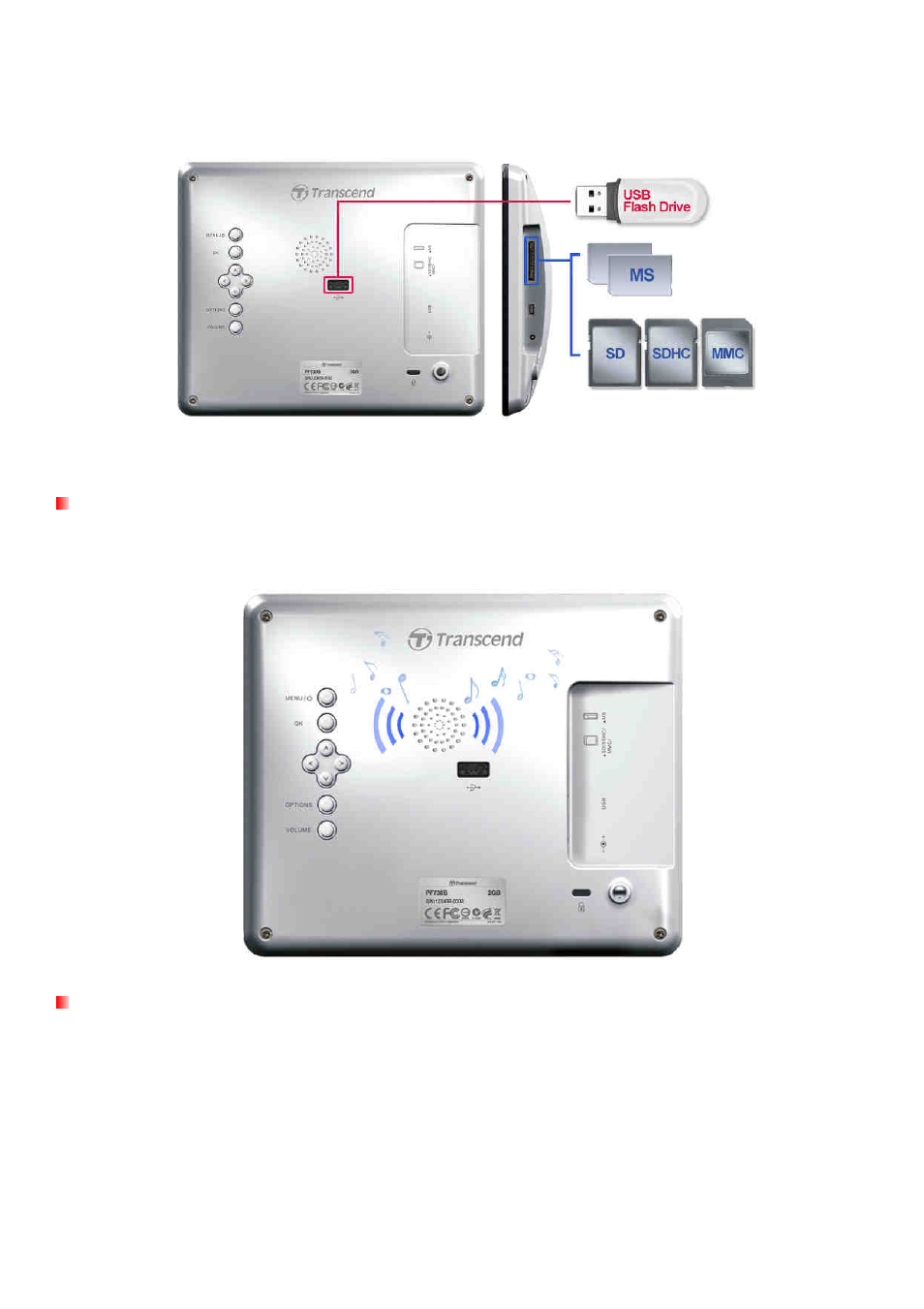 Transcend Information TS2GPF730W-J User Manual | Page 8 / 37