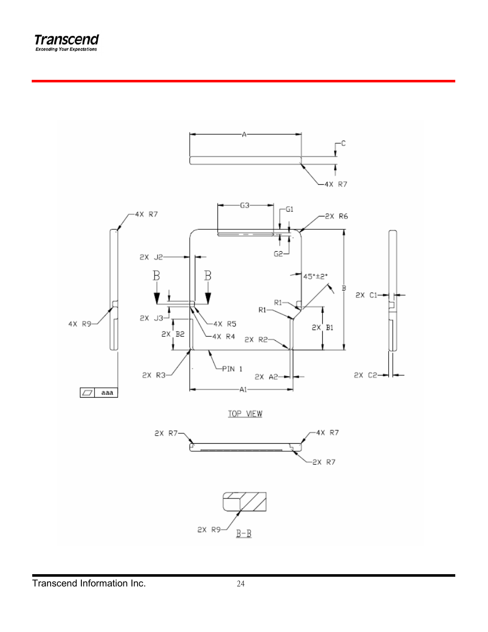Transcend Information miniSDHC Card Series User Manual | Page 24 / 27