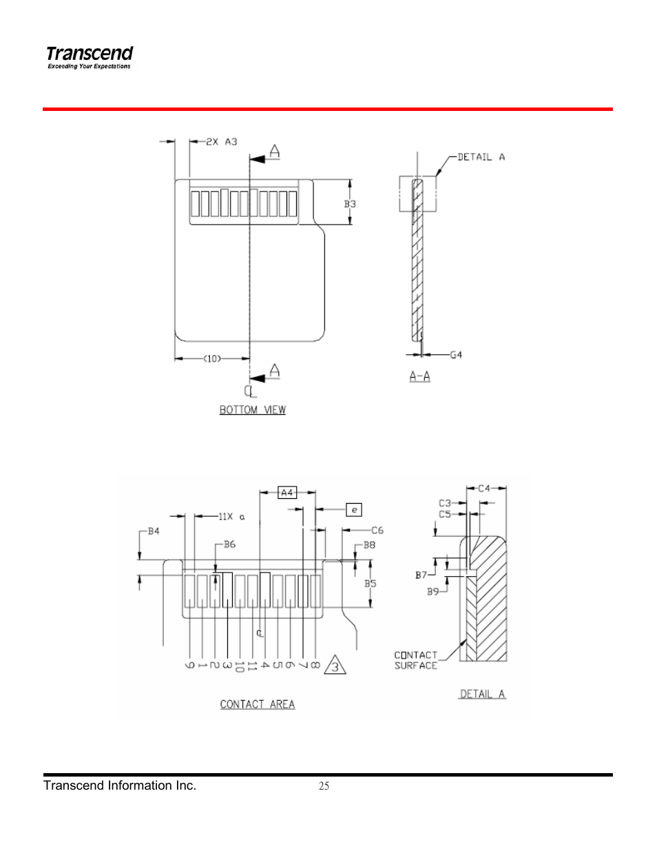 Transcend Information miniSDHC Card Series User Manual | Page 25 / 27