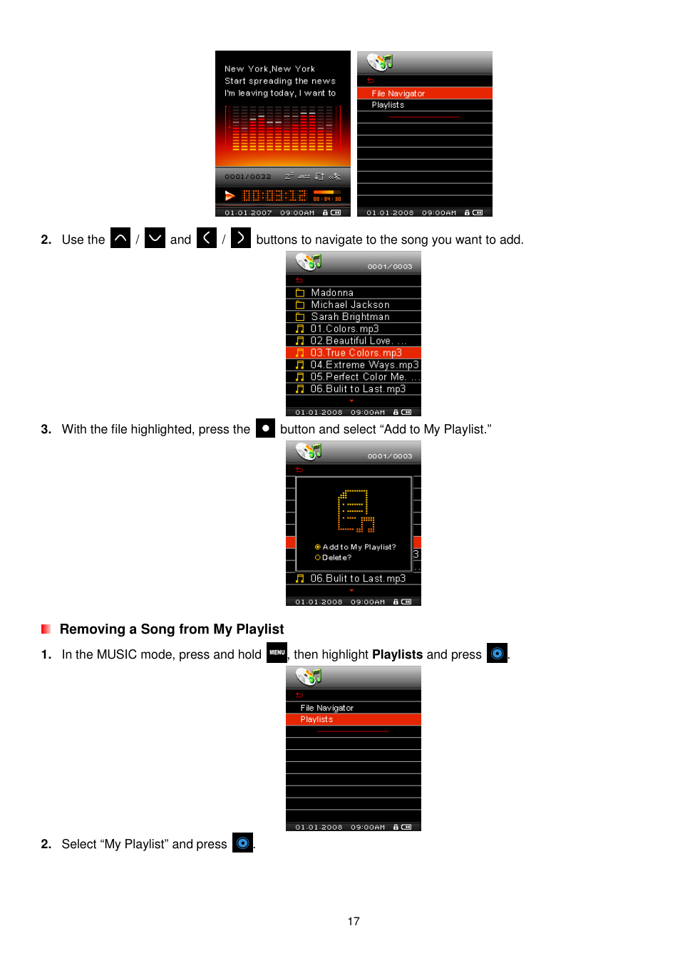 Transcend Information MP850 User Manual | Page 17 / 57