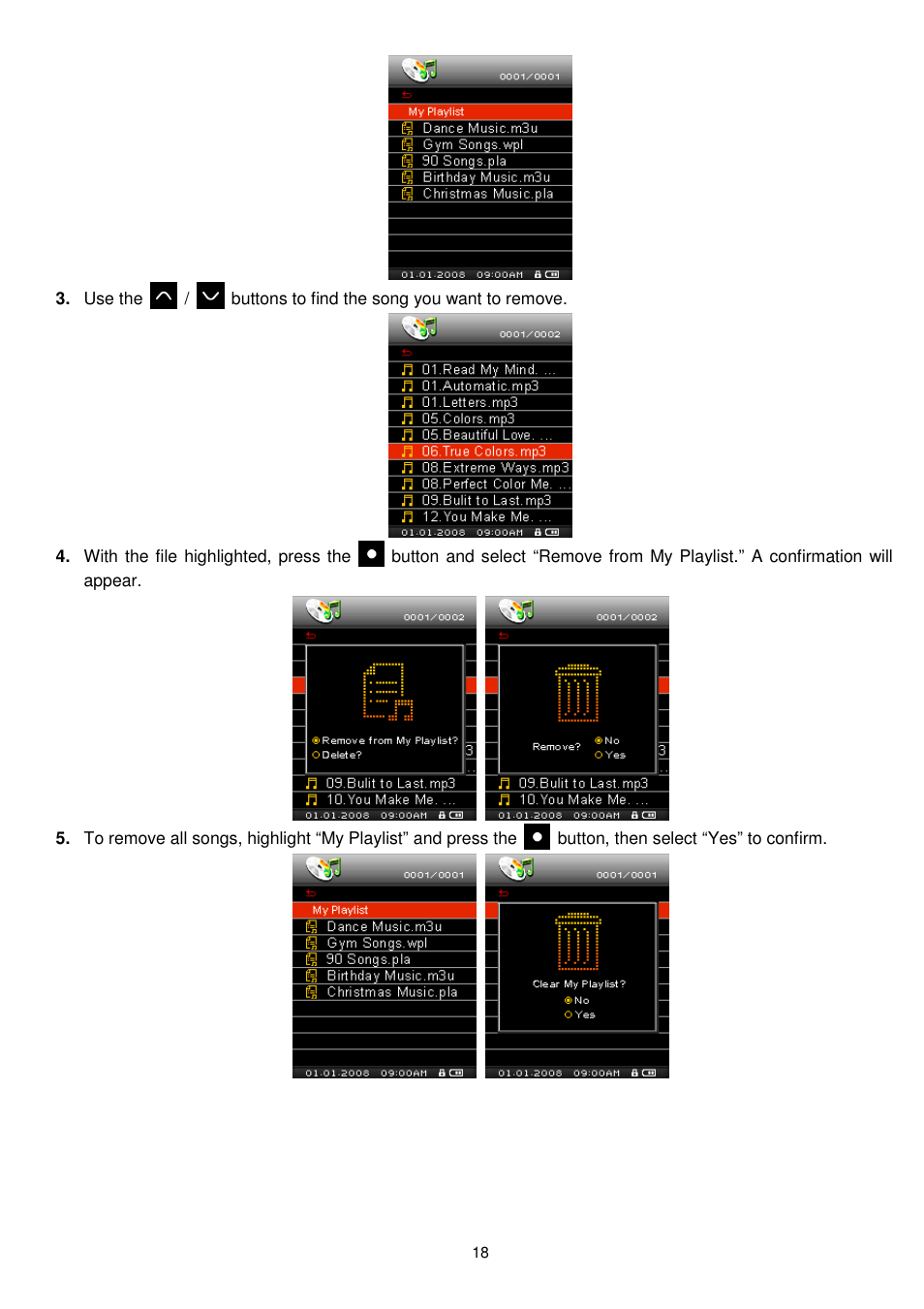 Transcend Information MP850 User Manual | Page 18 / 57