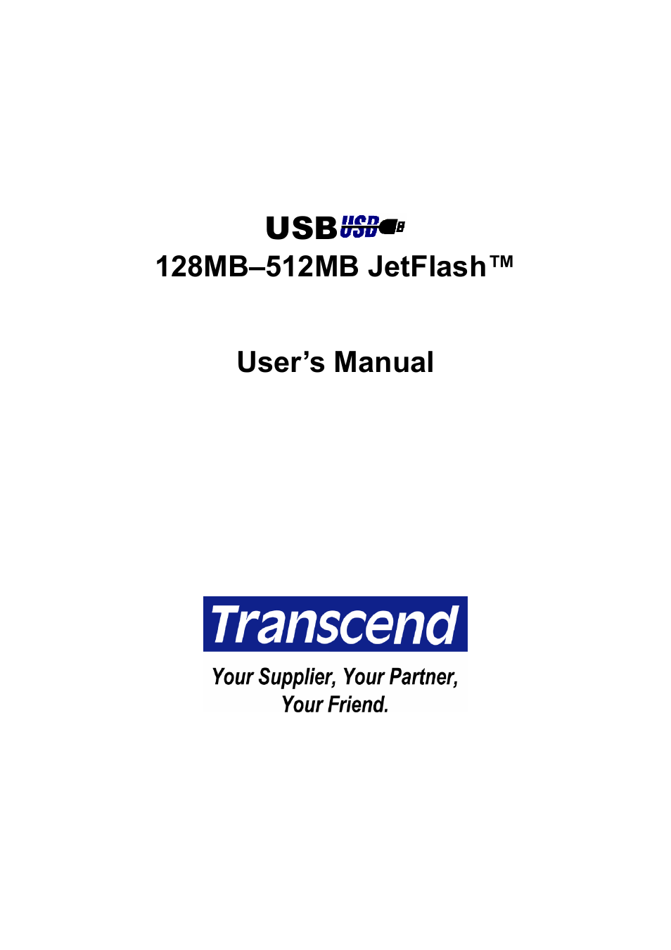 Transcend Information USB JetFlash User Manual | 30 pages