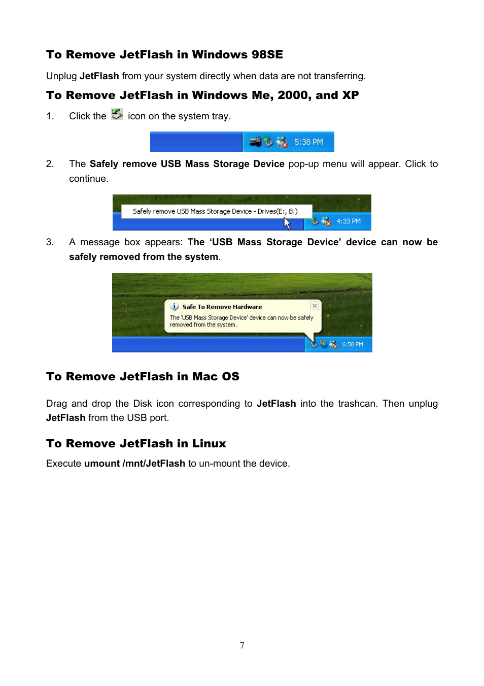 Transcend Information USB JetFlash User Manual | Page 10 / 30