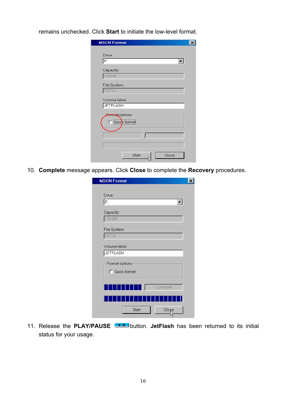 Transcend Information USB JetFlash User Manual | Page 19 / 30