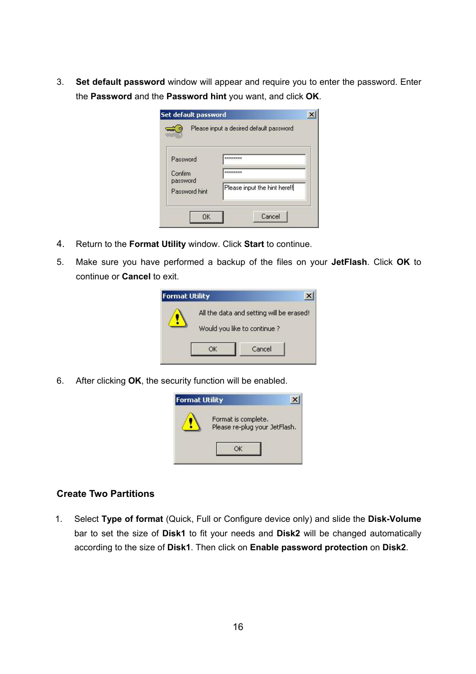 Transcend Information TS128M~8GJF2A User Manual | Page 18 / 25
