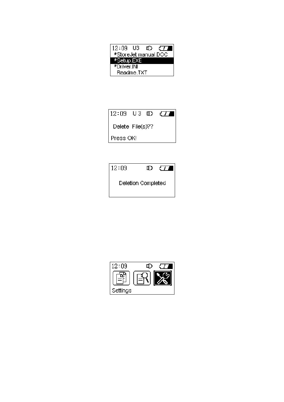 Settings | Transcend Information StoreJetTM OTG User Manual | Page 15 / 24