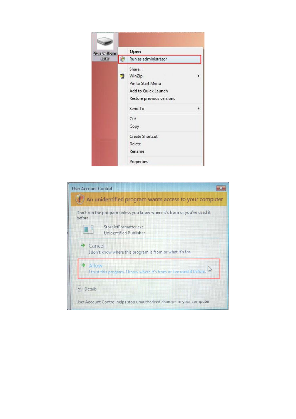 Transcend Information StoreJet 35T User Manual | Page 16 / 26