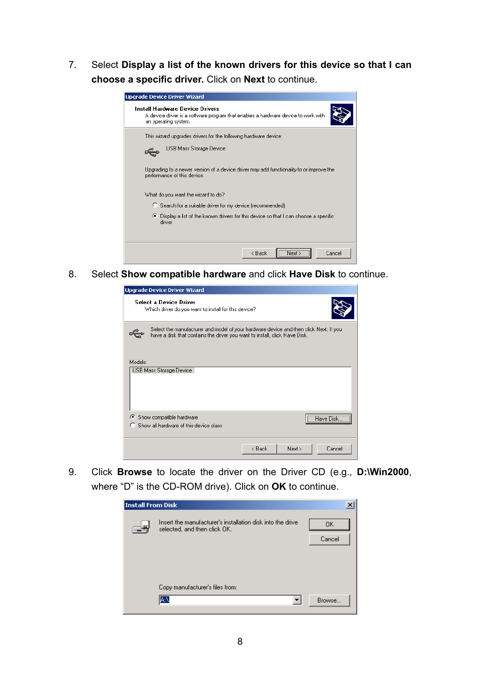 Transcend Information 3-in-1 Card Reader/Writer TS0MFLRD User Manual | Page 10 / 17