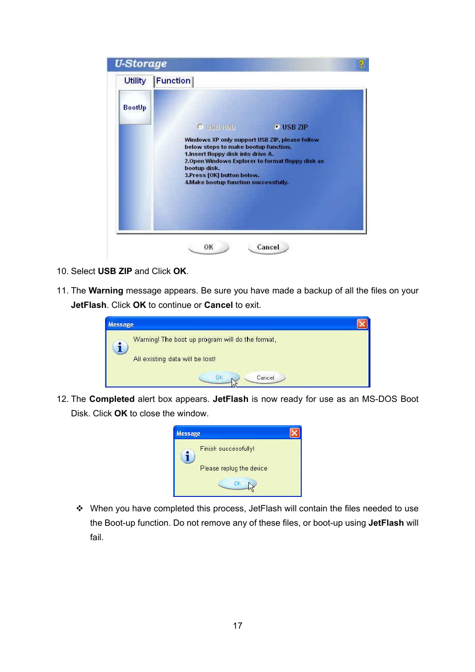 Transcend Information 32MB4GB User Manual | Page 19 / 25