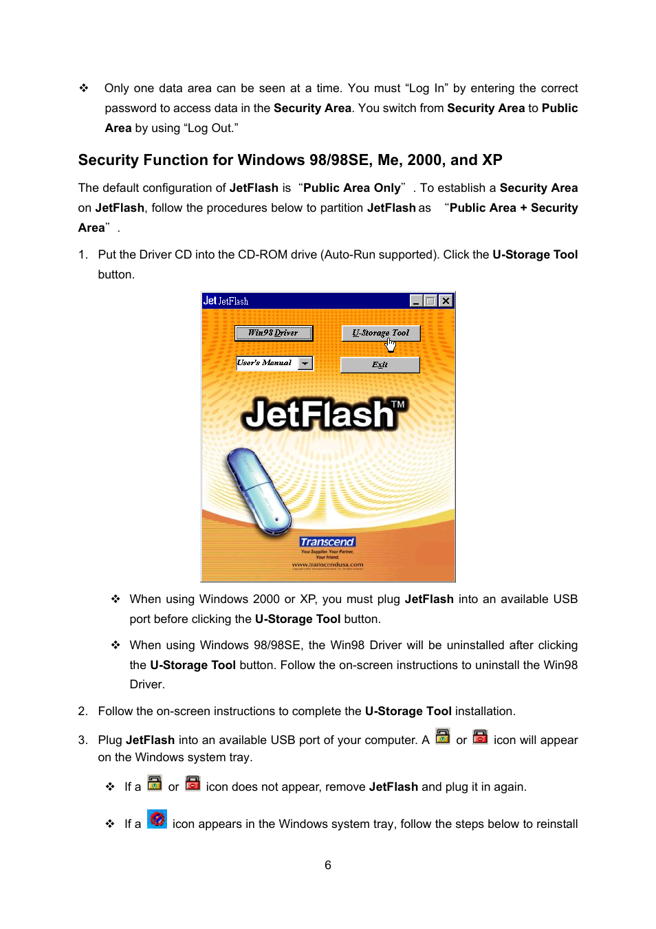 Transcend Information 32MB4GB User Manual | Page 8 / 25
