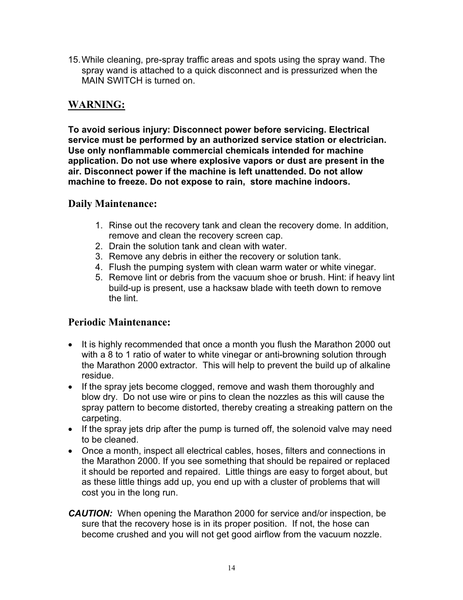 TORNADO 98190 User Manual | Page 14 / 16