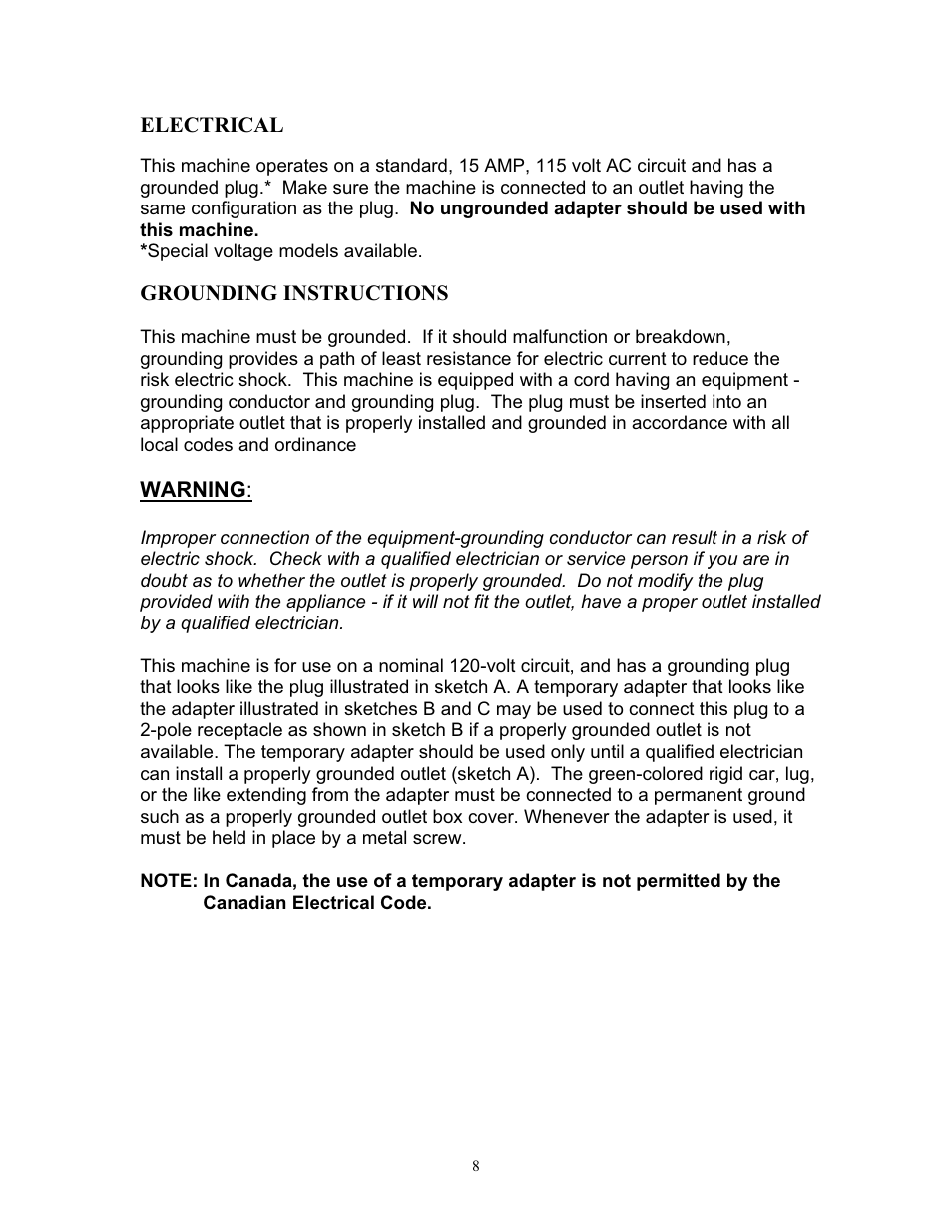 TORNADO 98190 User Manual | Page 8 / 16