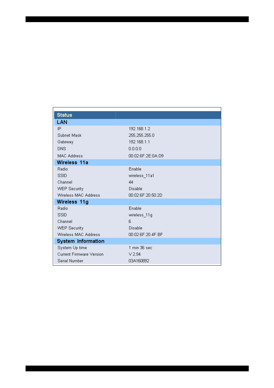 Backup settings / restore settings, Status, Reset | Tyco 0-1591700-x User Manual | Page 18 / 33