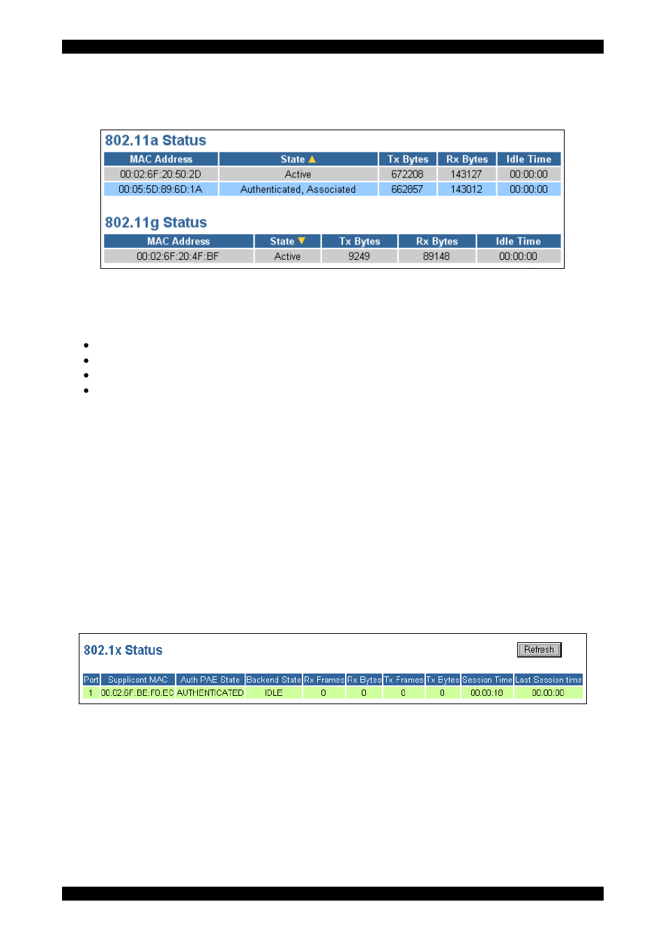 Status menu option, 1x status | Tyco 0-1591700-x User Manual | Page 28 / 33