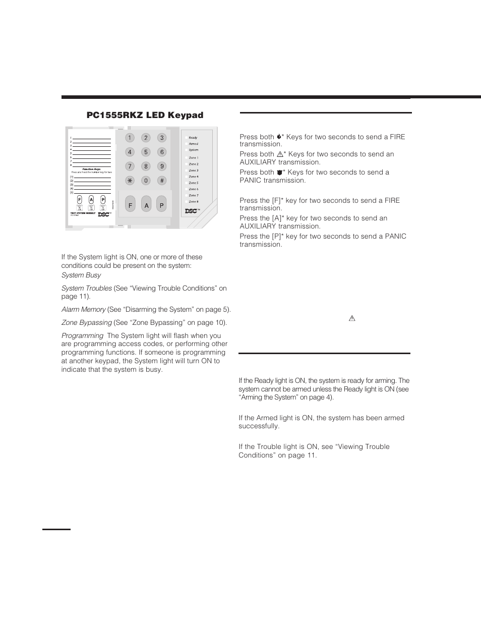 Tyco PDigital Security PC1565 User Manual | Page 10 / 20