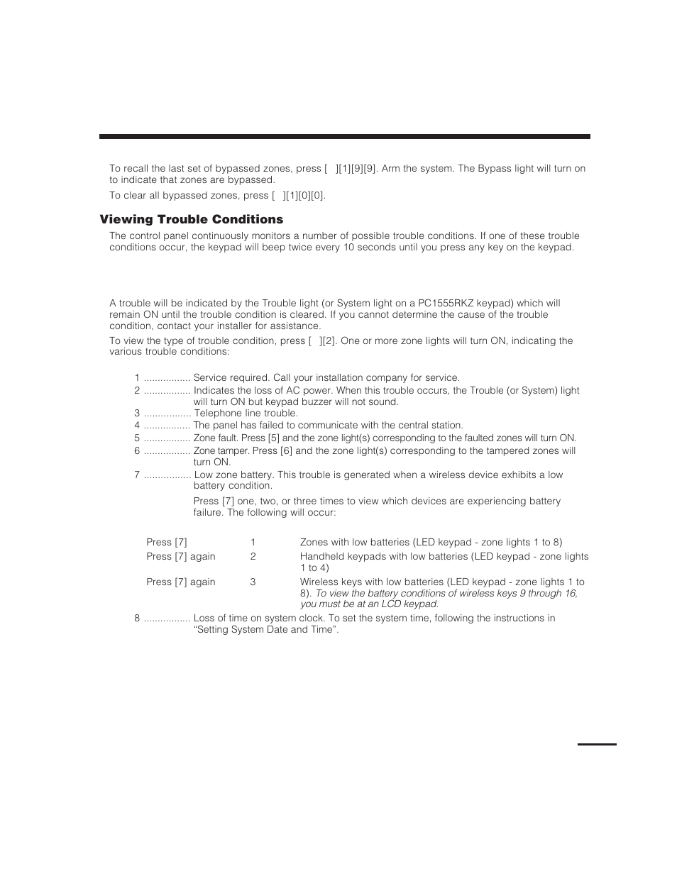 Tyco PDigital Security PC1565 User Manual | Page 13 / 20