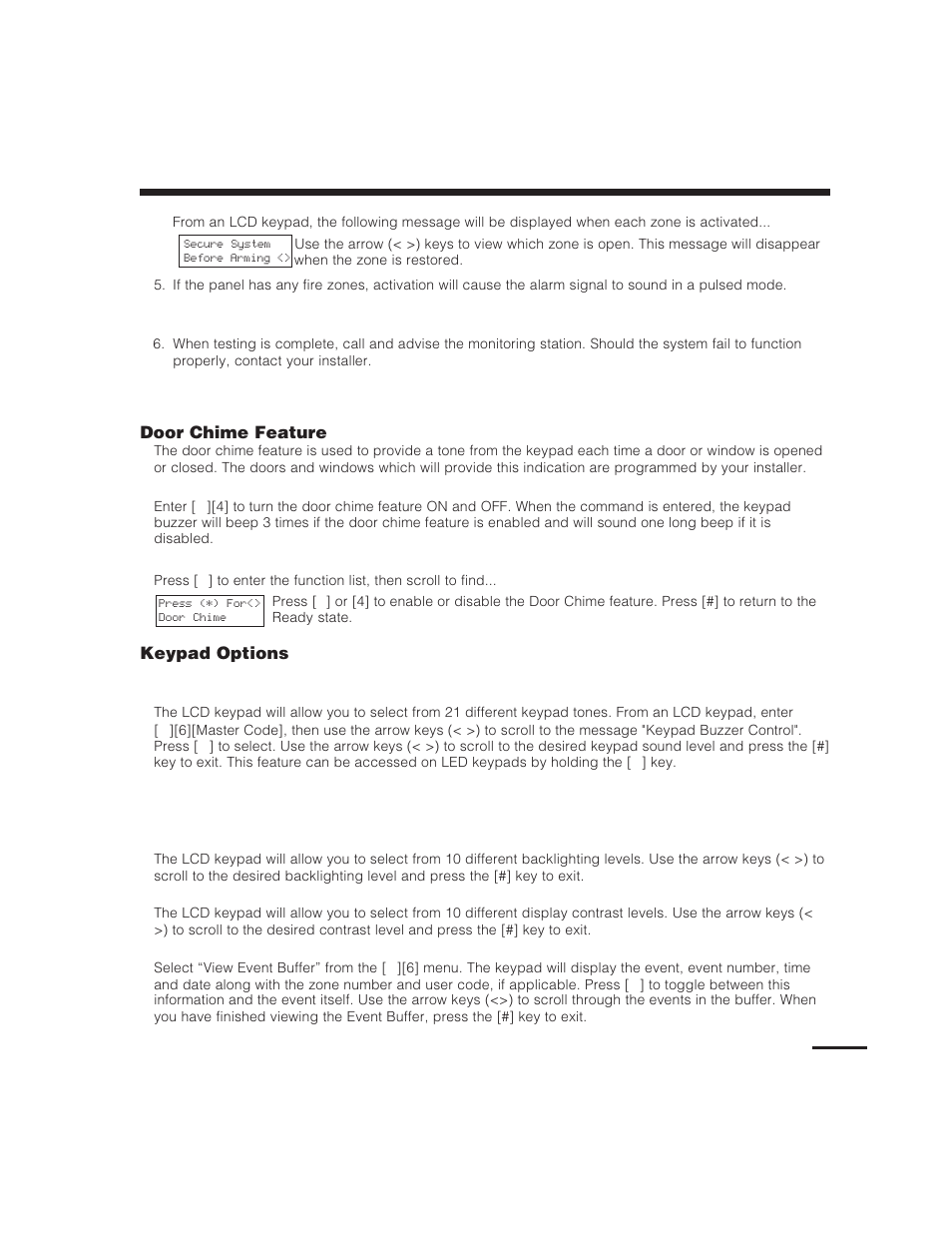 Tyco PDigital Security PC1565 User Manual | Page 15 / 20