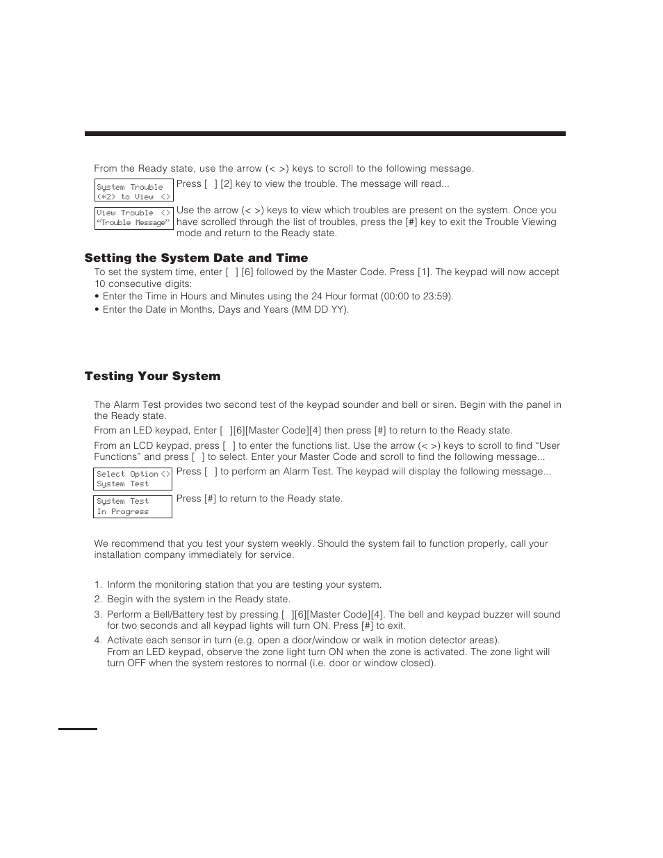 Tyco Power608 User Manual | Page 14 / 20