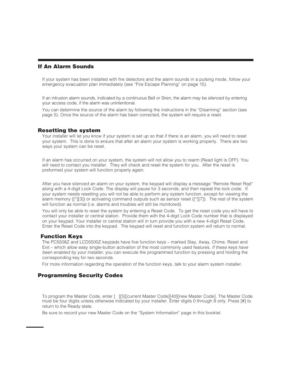 Tyco Power608 User Manual | Page 8 / 20