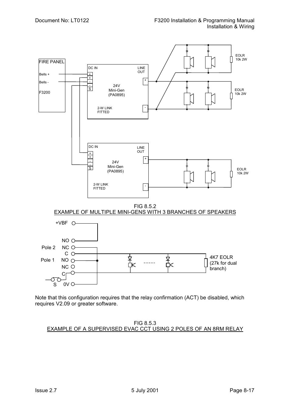 Tyco F3200 User Manual | Page 155 / 284