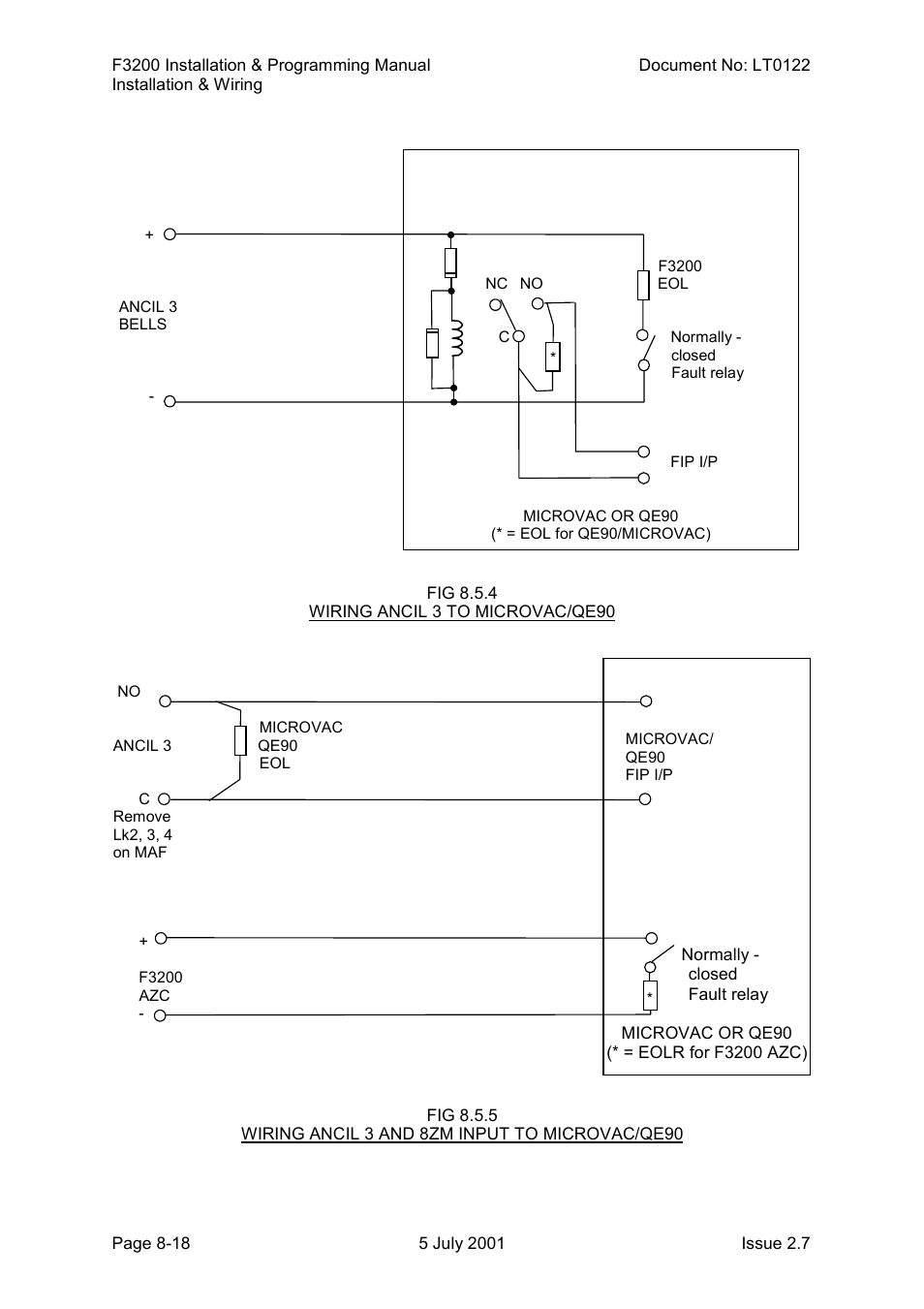Tyco F3200 User Manual | Page 156 / 284