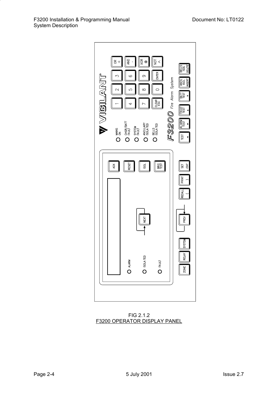 Tyco F3200 User Manual | Page 18 / 284