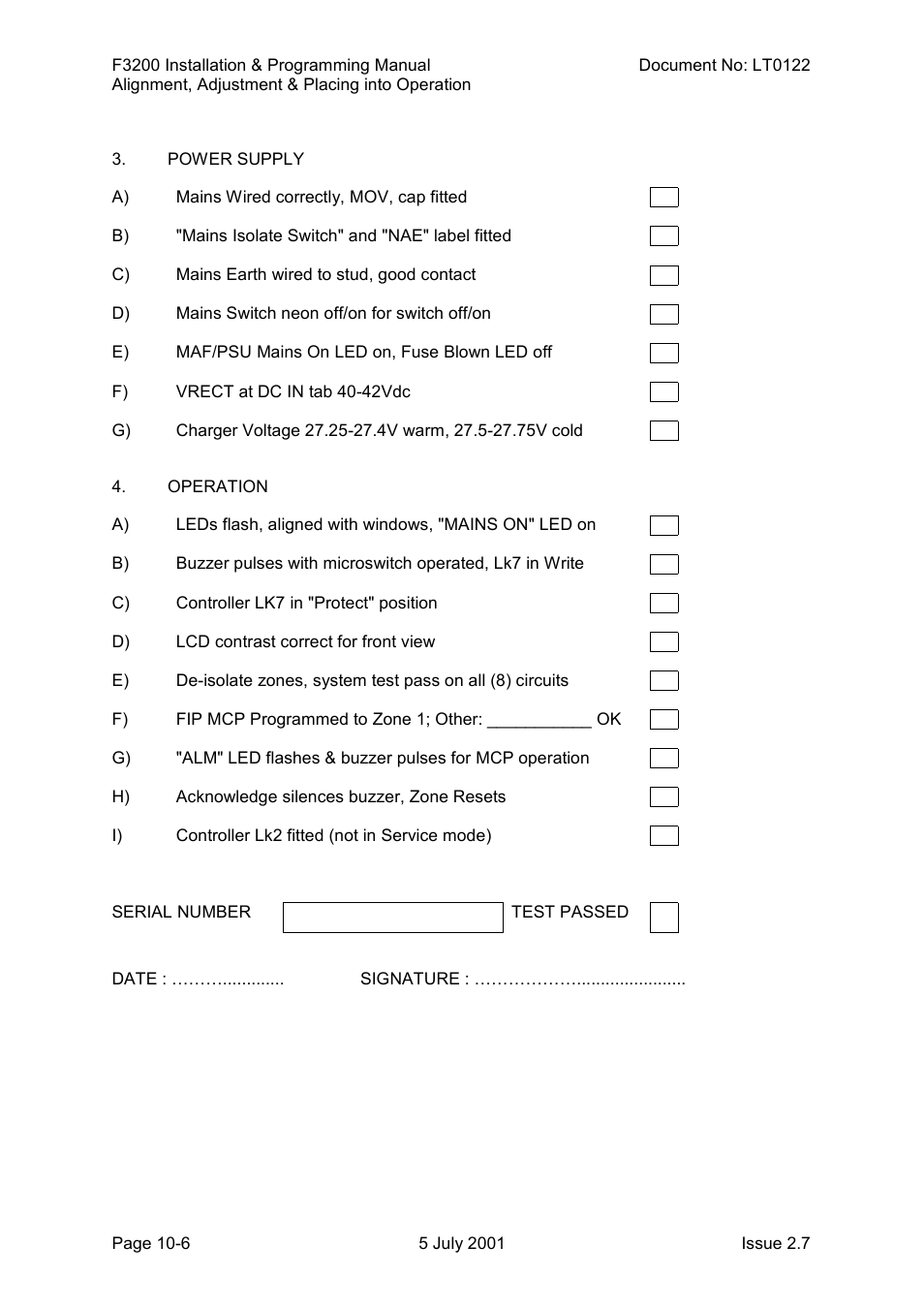 Tyco F3200 User Manual | Page 210 / 284