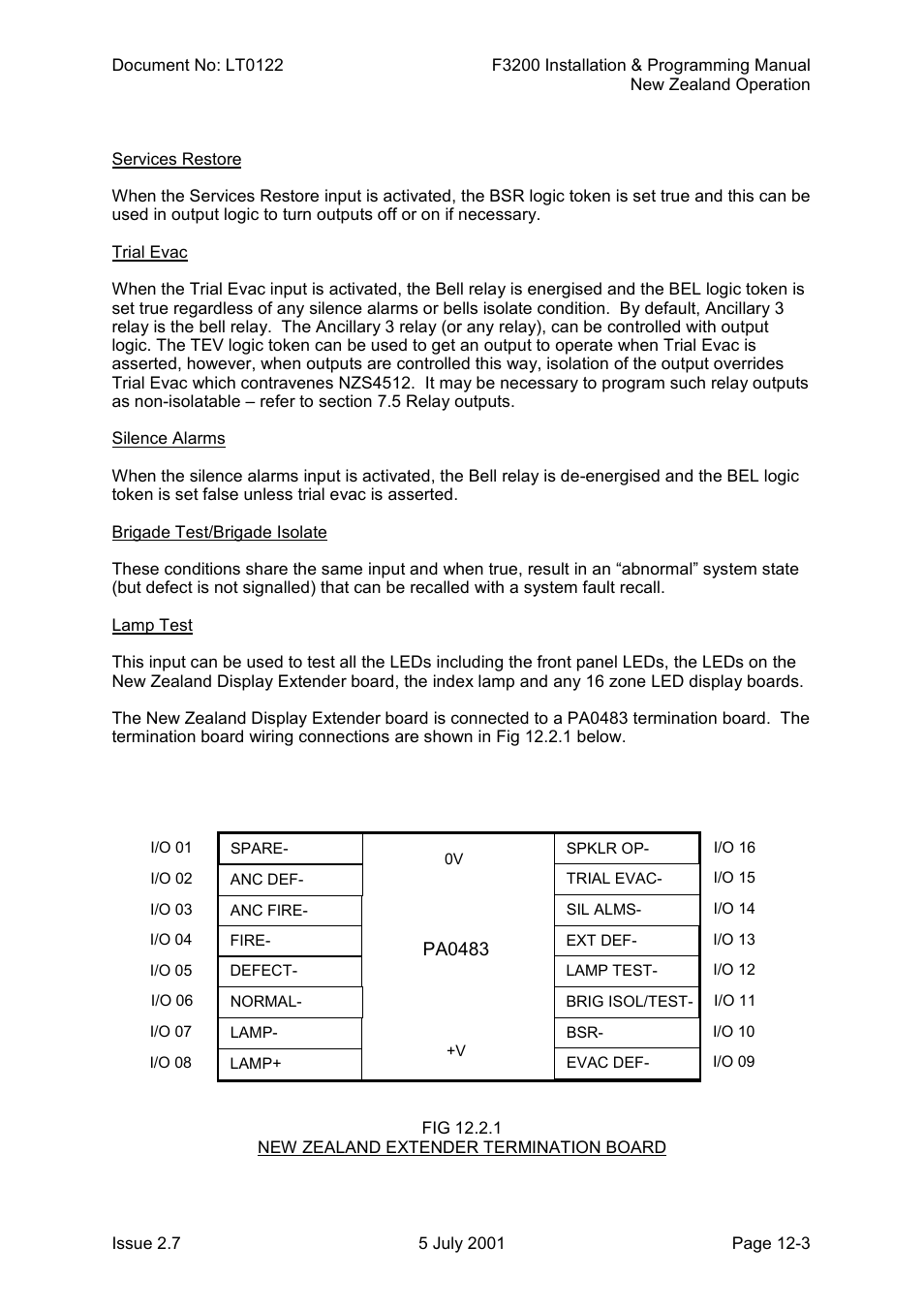 Tyco F3200 User Manual | Page 239 / 284