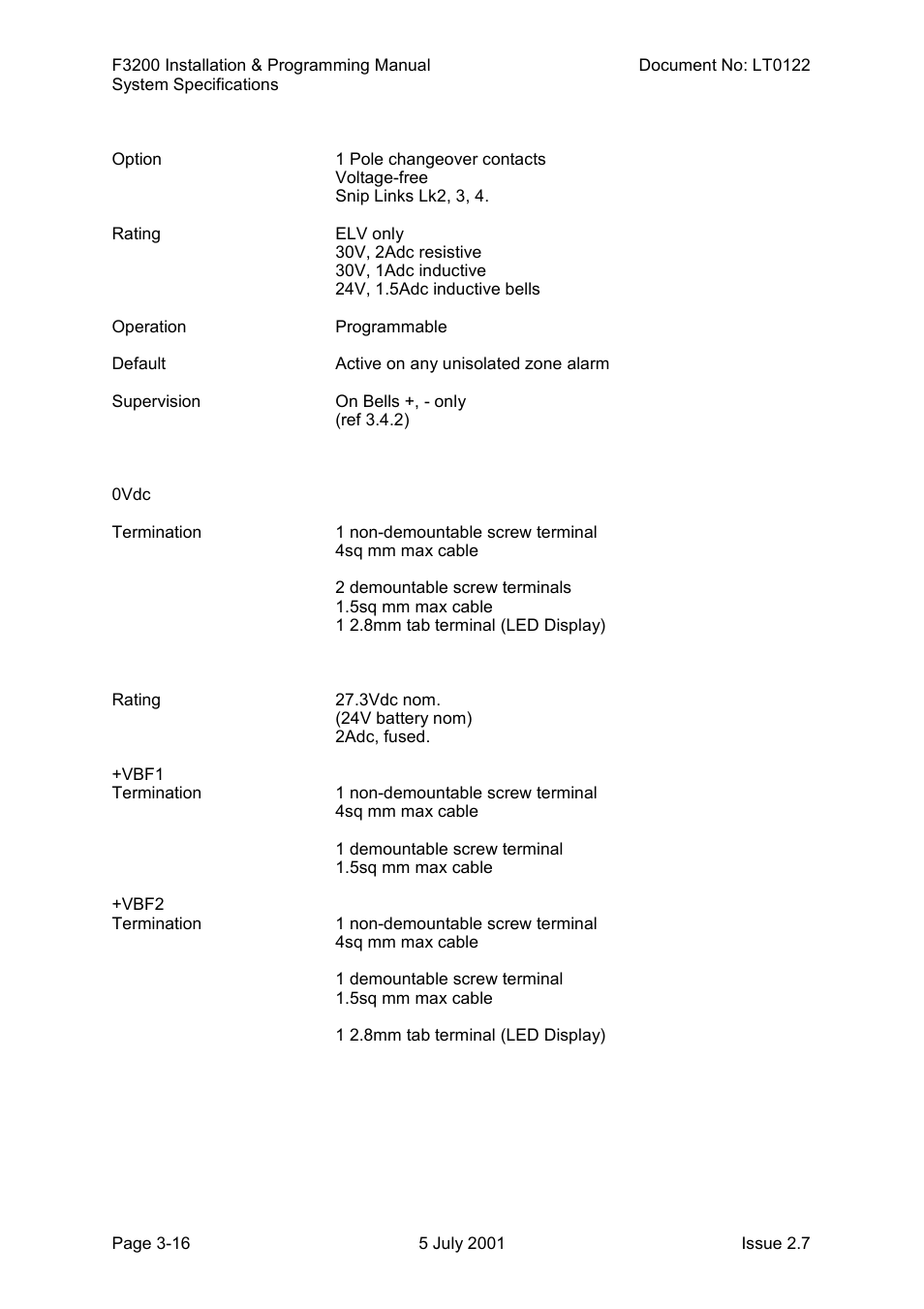 Tyco F3200 User Manual | Page 44 / 284