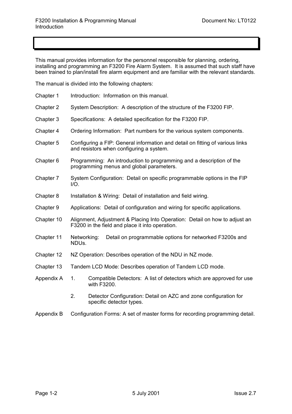 Scope, Scope -2, 1 scope | Tyco F3200 User Manual | Page 8 / 284