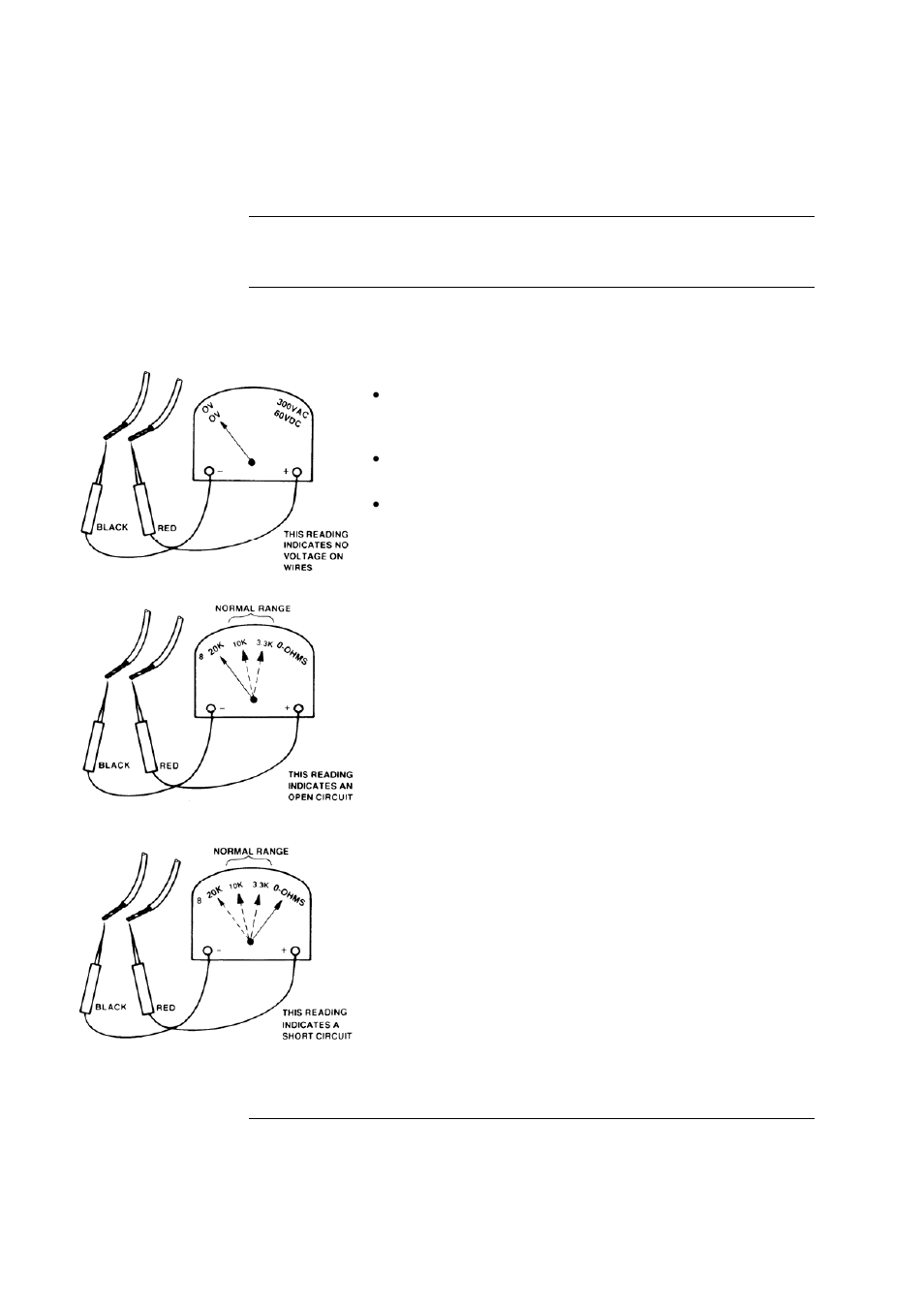 Appendix c checking system wiring, Overview, Using the volt/ ohm meter | Tyco 4100U-S1 User Manual | Page 111 / 138