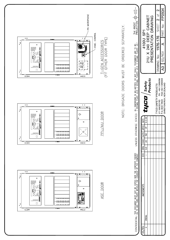 Tyco 4100U-S1 User Manual | Page 136 / 138