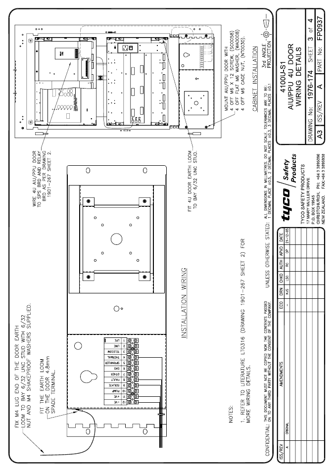 Tyco 4100U-S1 User Manual | Page 137 / 138