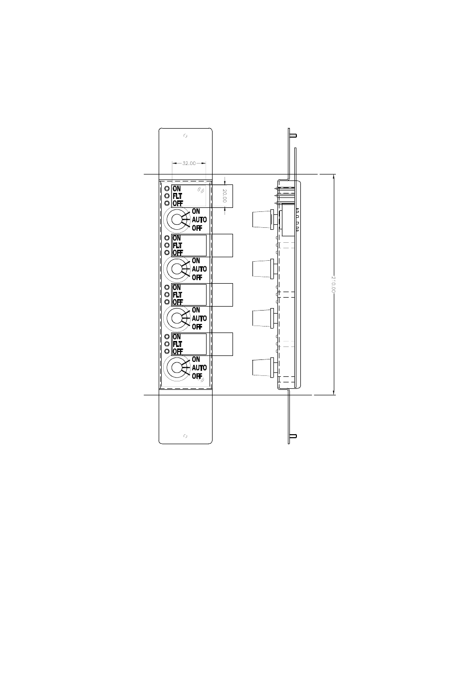 Figure 2-16. me0456 fan control module -23 | Tyco 4100U-S1 User Manual | Page 41 / 138