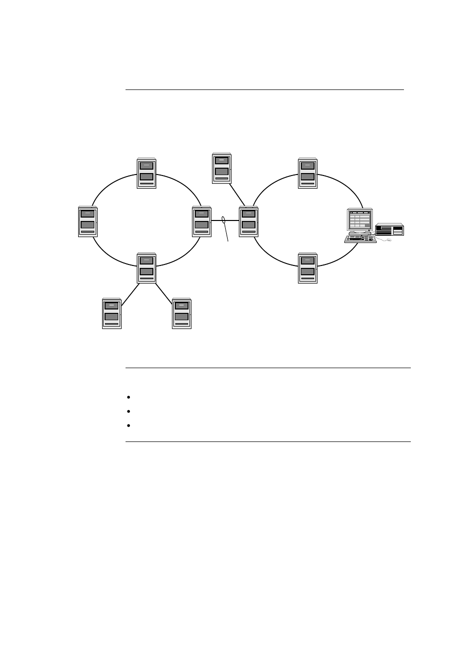 Connecting loops, System design, Connecting loops -3 | System design -3, Figure 3-2. interconnected loop configuration -3, Network configuration, Continued | Tyco 4100U-S1 User Manual | Page 45 / 138
