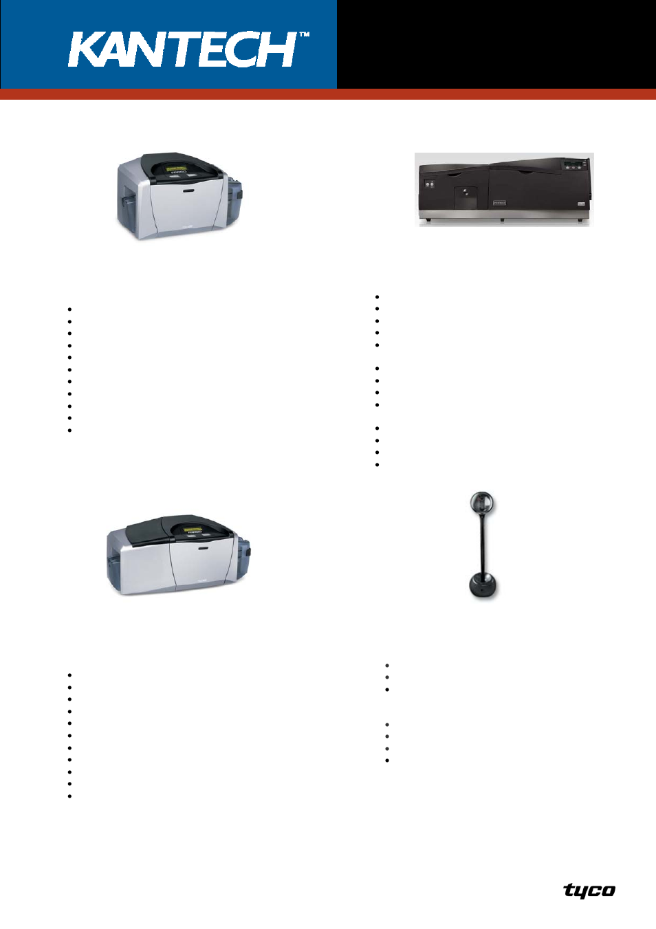 Tyco Kantech FA-56100 User Manual | 2 pages