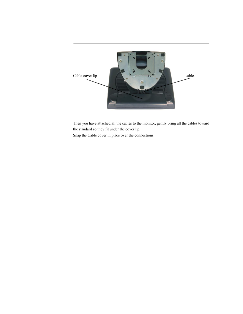 Replace the cable cover | Tyco 1529L User Manual | Page 29 / 169