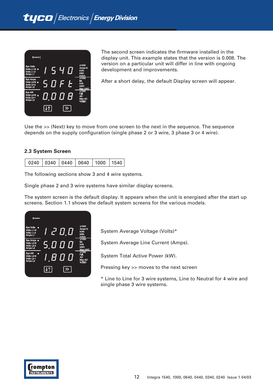 Tyco 1540 User Manual | Page 14 / 69