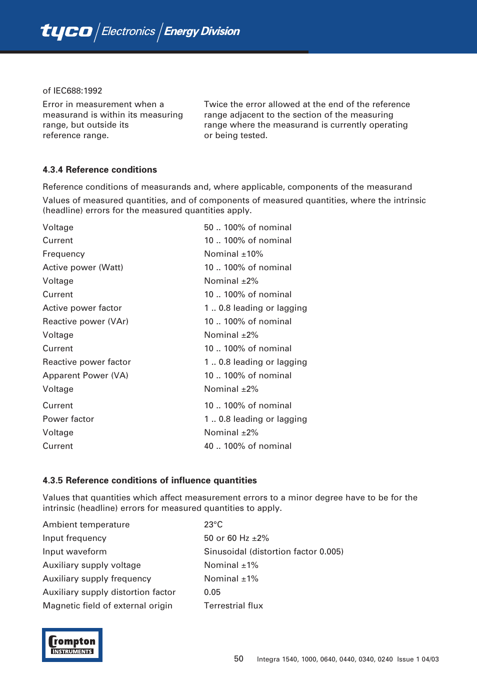 Tyco 1540 User Manual | Page 52 / 69