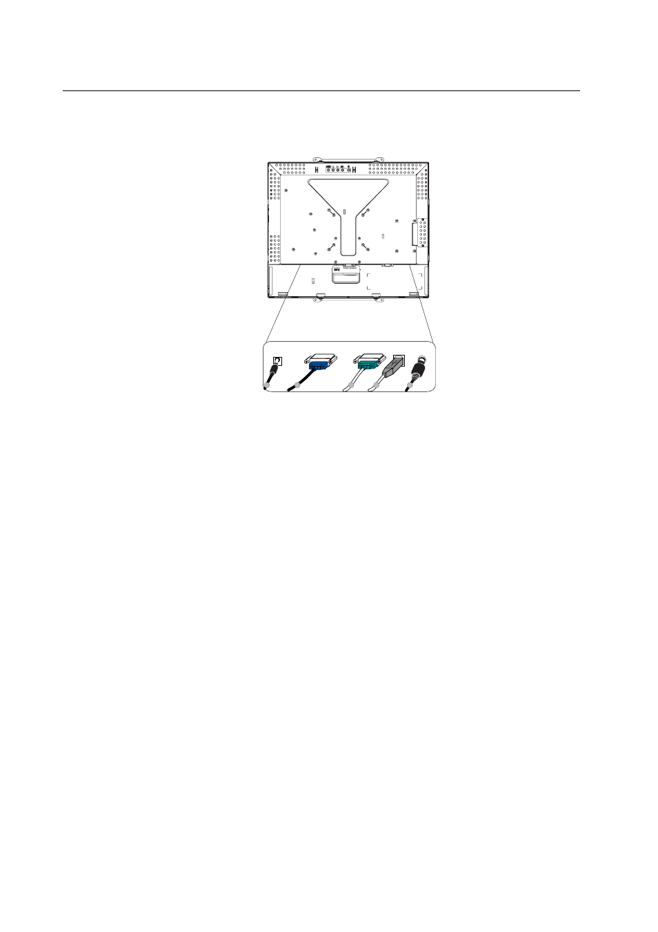 Touch interface connection | Tyco 1939L User Manual | Page 8 / 44