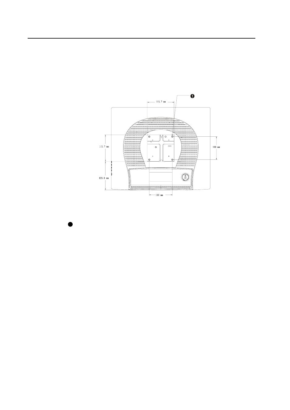 Mounting the display | Tyco 1928L User Manual | Page 24 / 55