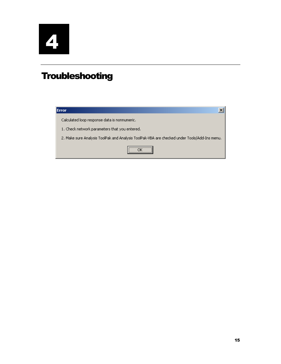 Troubleshooting | Tyco TX 75149 User Manual | Page 15 / 15