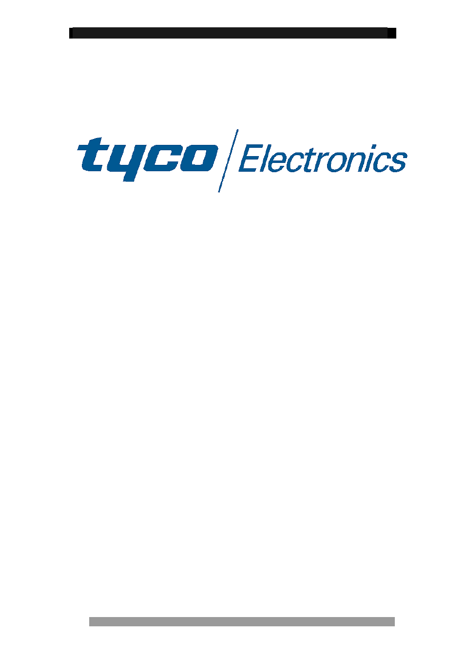 Tyco 0-1591099-x User Manual | 56 pages