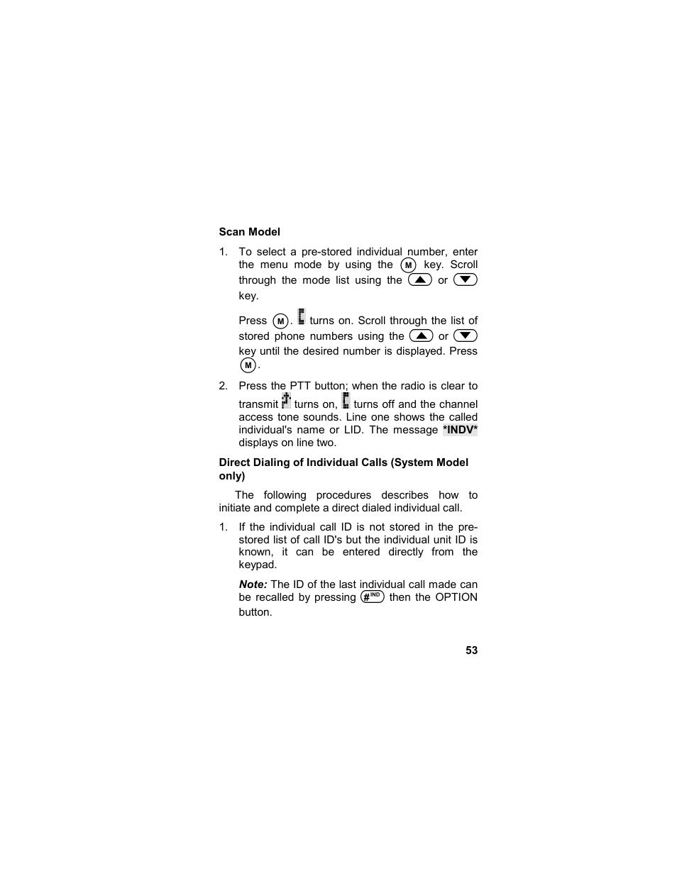 Scan model | Tyco LPE-200 User Manual | Page 53 / 102