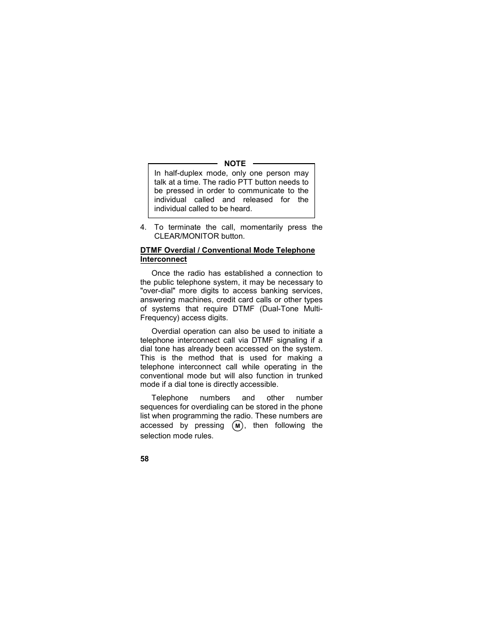 Telephone interconnect | Tyco LPE-200 User Manual | Page 58 / 102