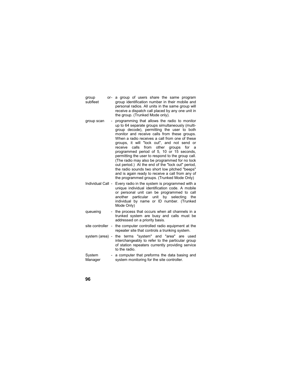 Tyco LPE-200 User Manual | Page 96 / 102