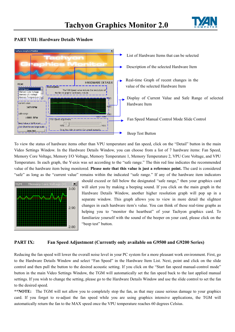 Tachyon graphics monitor 2.0 | Tyan Computer Tachyon tgm 200 User Manual | Page 4 / 4
