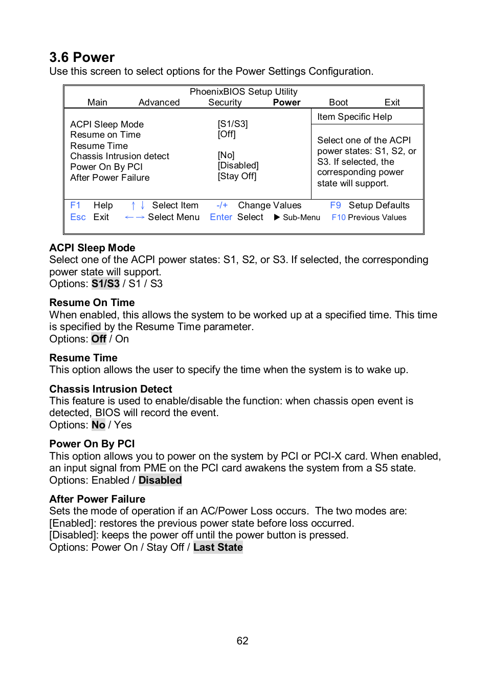 6 power | Tyan Computer TOLEDO S5520 User Manual | Page 62 / 79