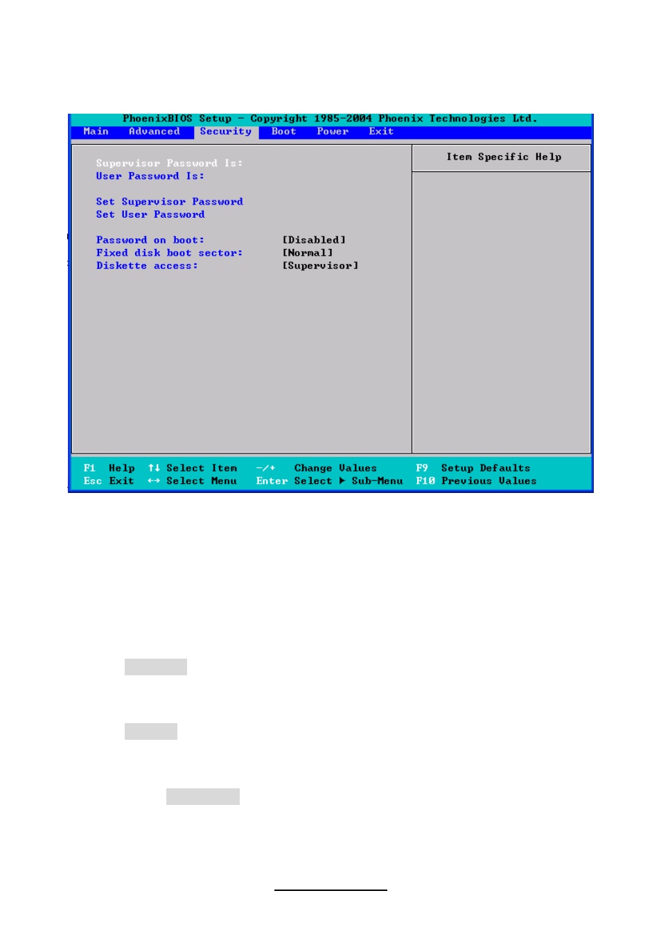 05 security | Tyan Computer THUNDER N3600T User Manual | Page 62 / 82